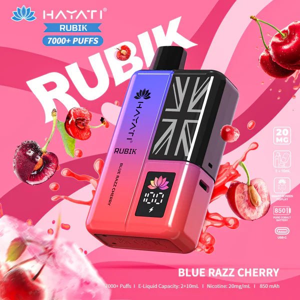 Hayati Rubik 7000 Puffs Replaceable Vape Kit - Loco Vape UK