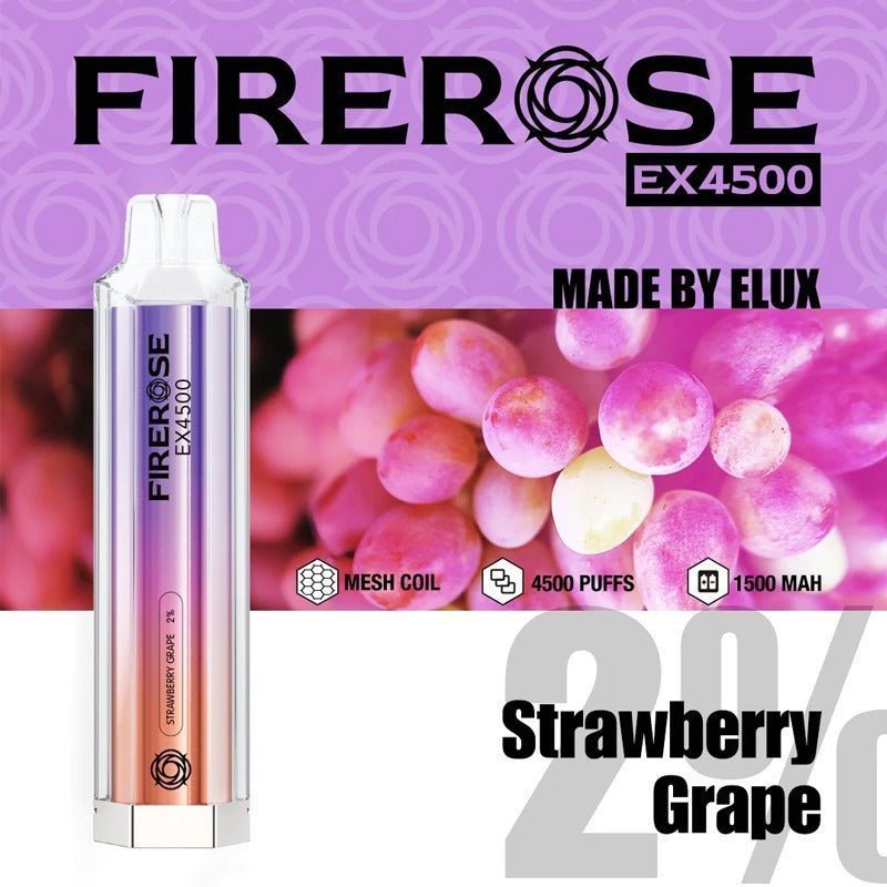 Firerose EX4500 Disposable Vape Puff Pod Device - Loco Vape UK