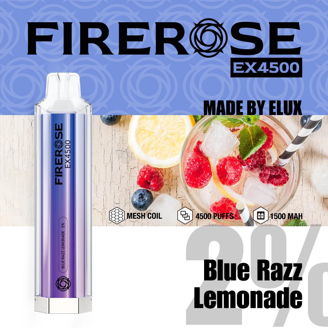 Firerose EX4500 Disposable Vape Puff Pod Device - Loco Vape UK