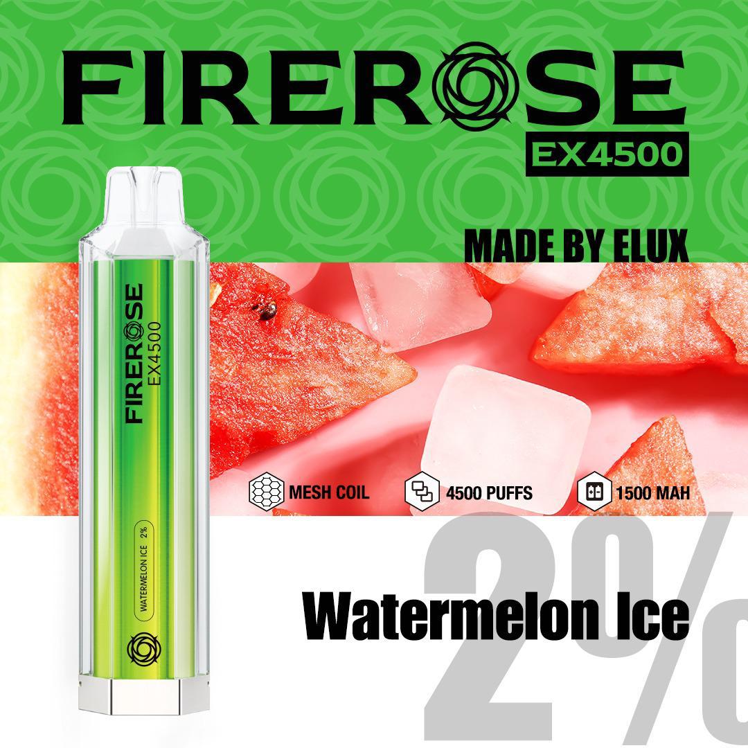 Firerose EX4500 Disposable Vape Puff Pod Device - Loco Vape UK