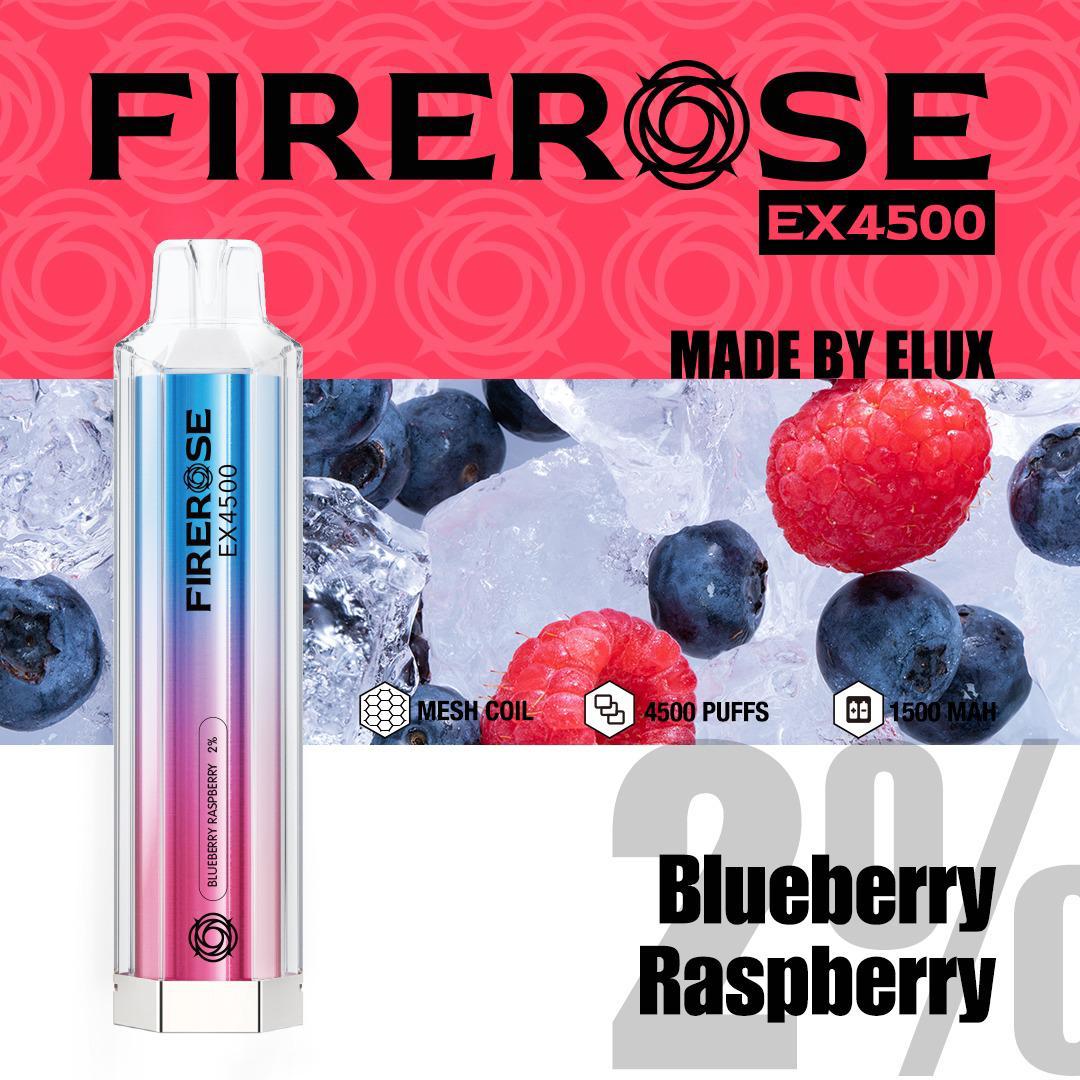 Firerose EX4500 Disposable Vape Puff Pod Device - Loco Vape UK