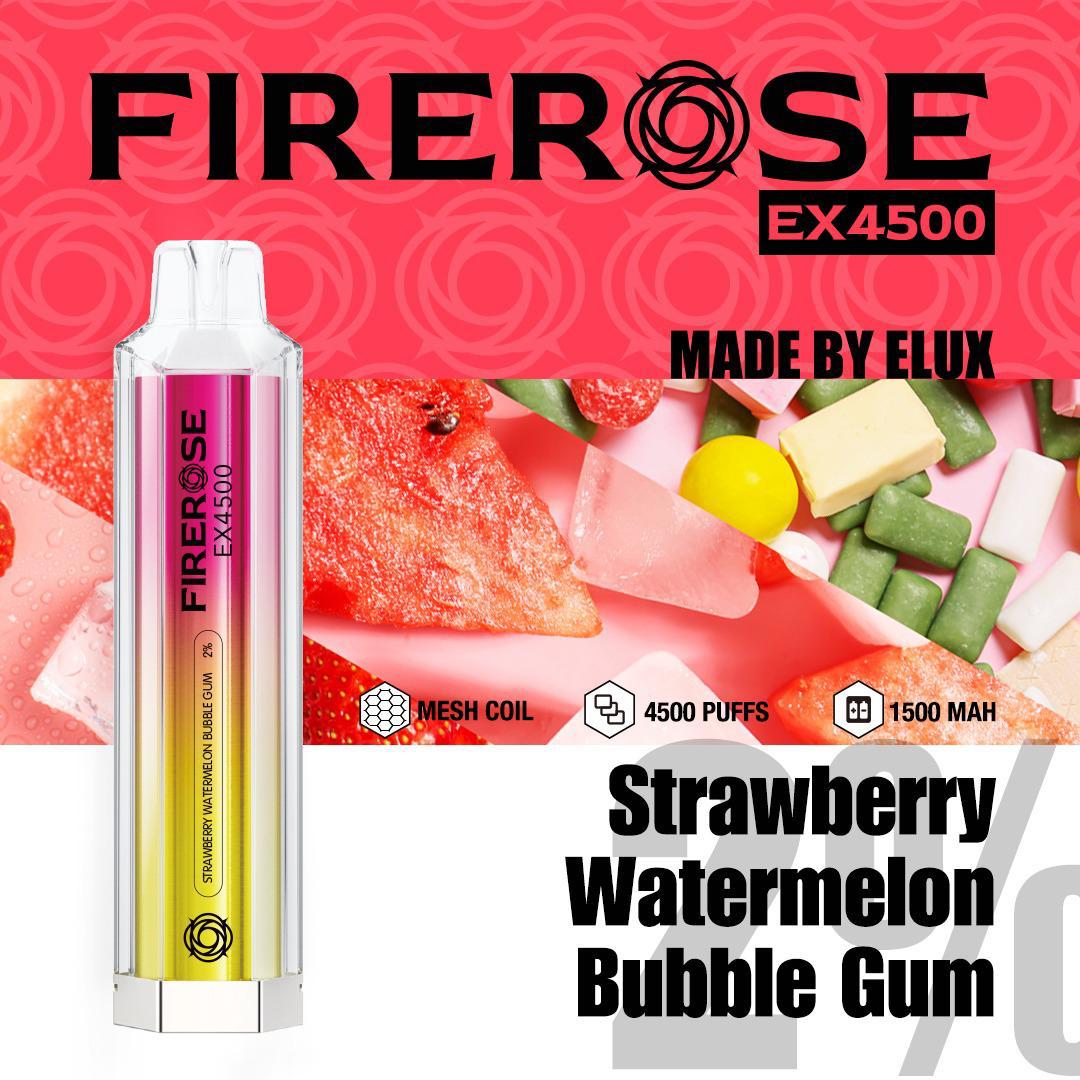 Firerose EX4500 Disposable Vape Puff Pod Device - Loco Vape UK