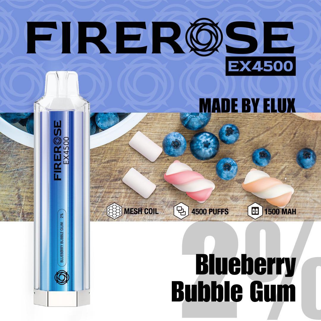 Firerose EX4500 Disposable Vape Puff Pod Device - Loco Vape UK