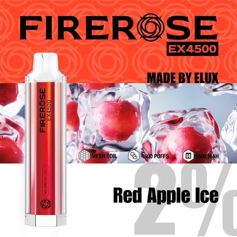 Firerose EX4500 Disposable Vape Puff Pod Device - Loco Vape UK