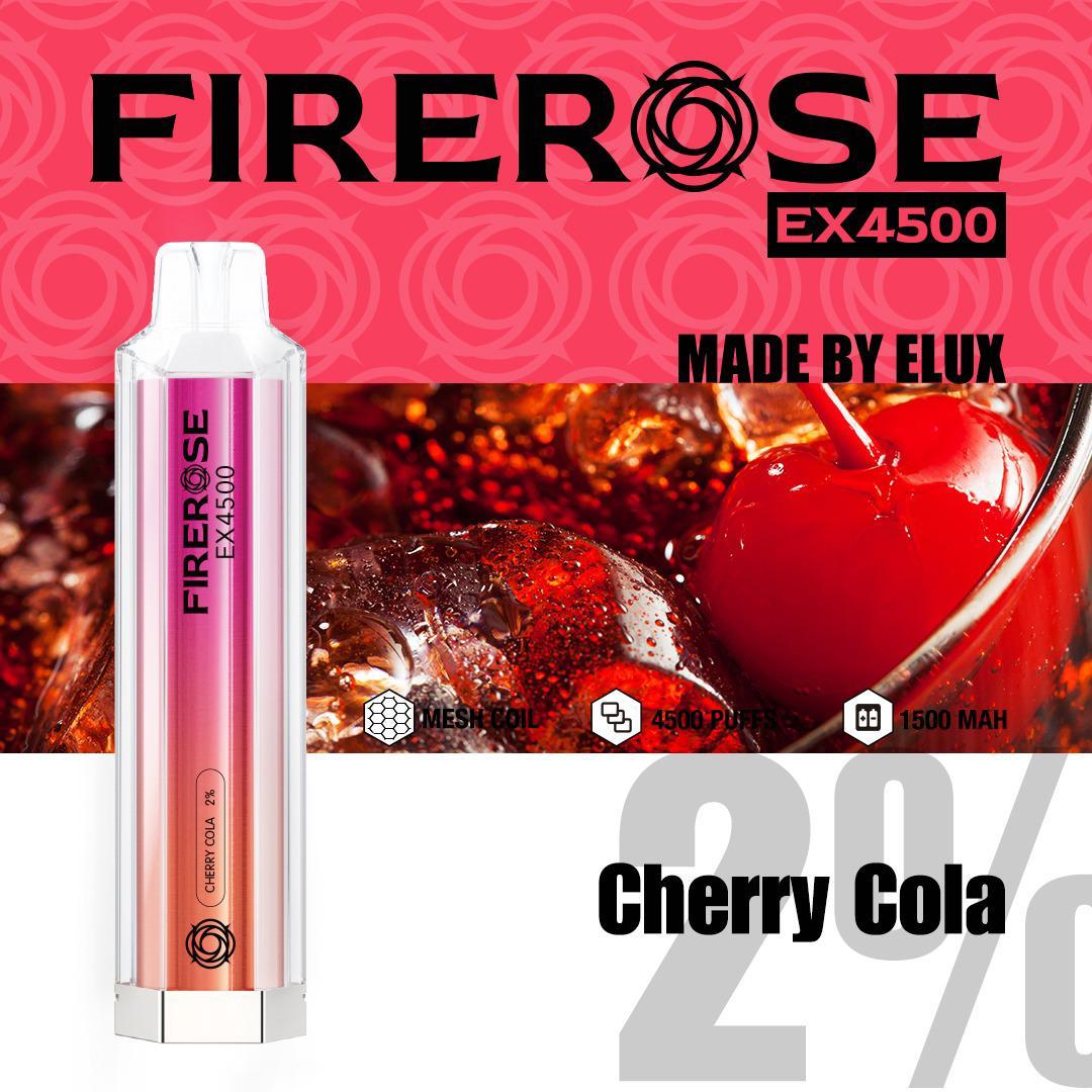 Firerose EX4500 Disposable Vape Puff Pod Device - Loco Vape UK