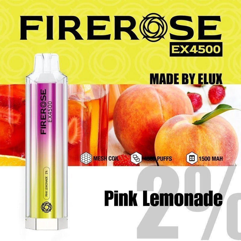 Firerose EX4500 Disposable Vape Puff Pod Device - Loco Vape UK