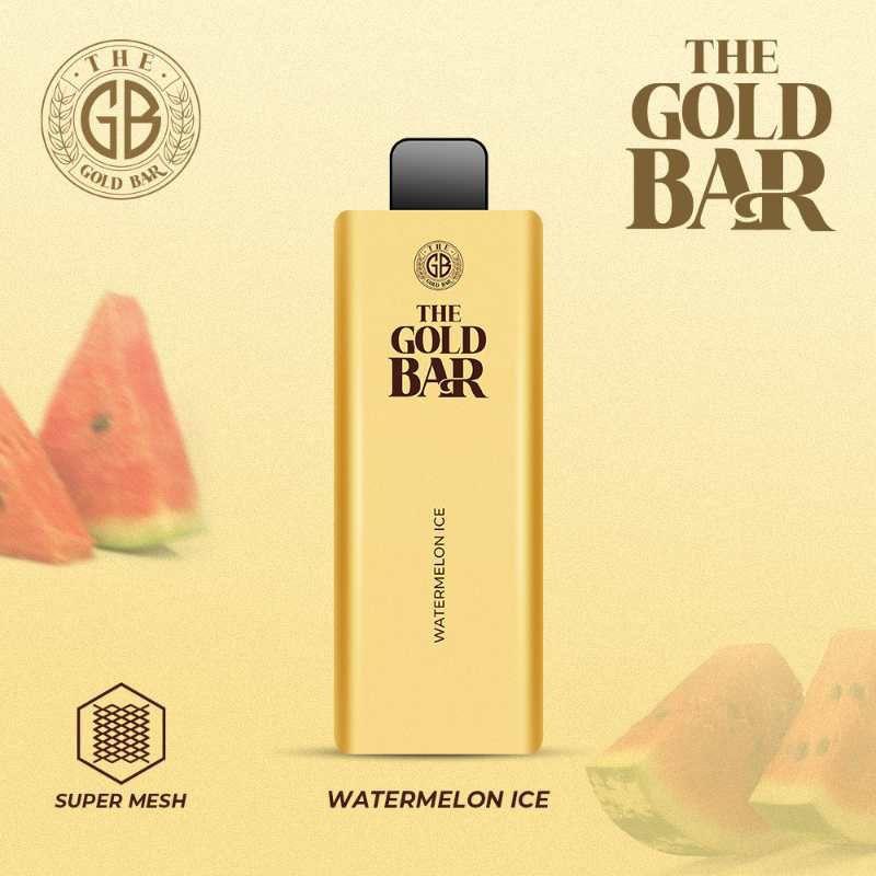 Gold Bar 4500 Disposable Vape Puff Pod Box of 10 - Loco Vape UK