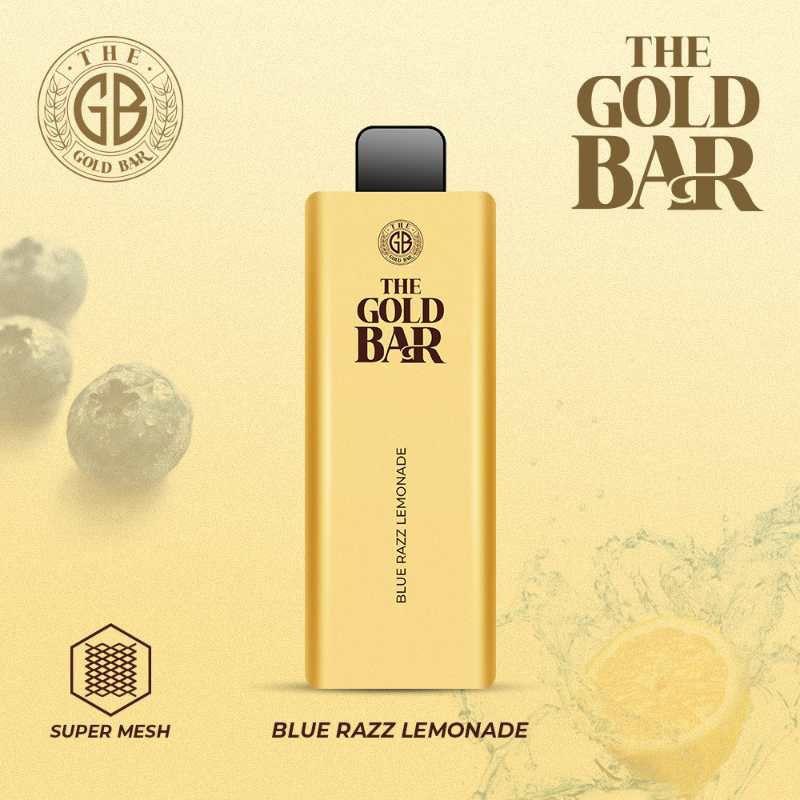 Gold Bar 4500 Disposable Vape Puff Pod Box of 10 - Loco Vape UK