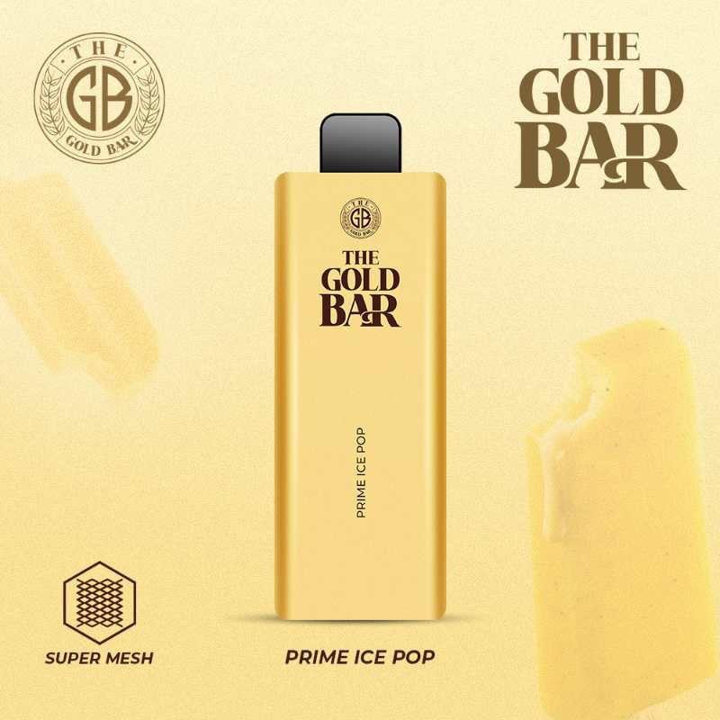 Gold Bar 4500 Disposable Vape Puff Pod Box of 10 - Loco Vape UK