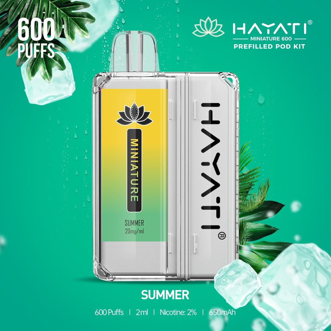 Hayati Miniature 600 Prefilled Pod Kit - Loco Vape UK