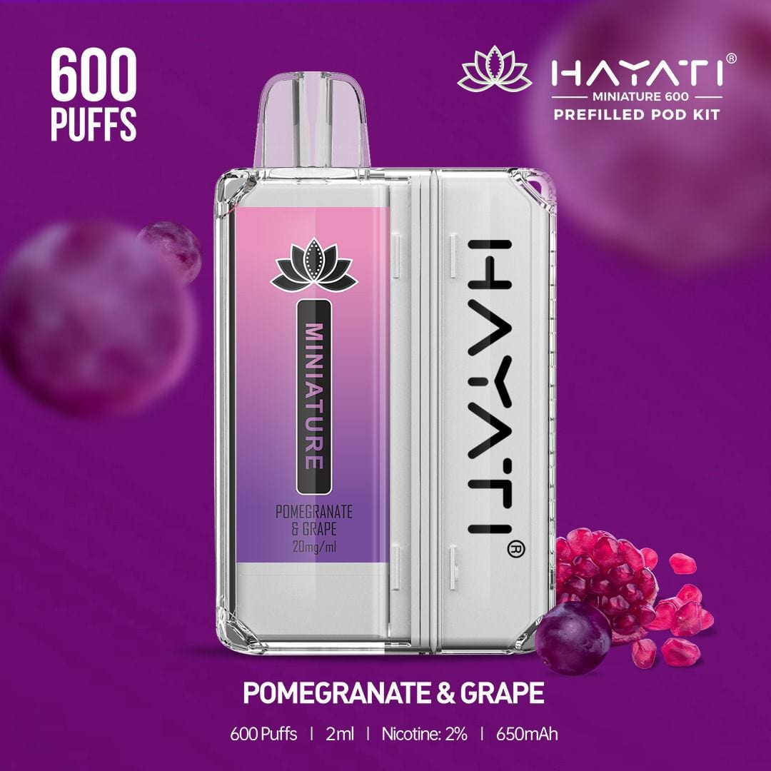 Hayati Miniature 600 Prefilled Pod Kit - Loco Vape UK