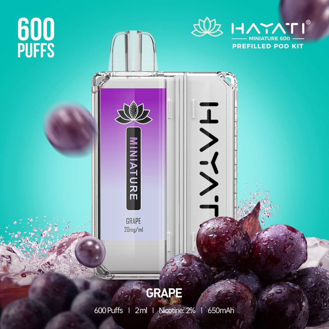 Hayati Miniature 600 Prefilled Pod Kit - Loco Vape UK