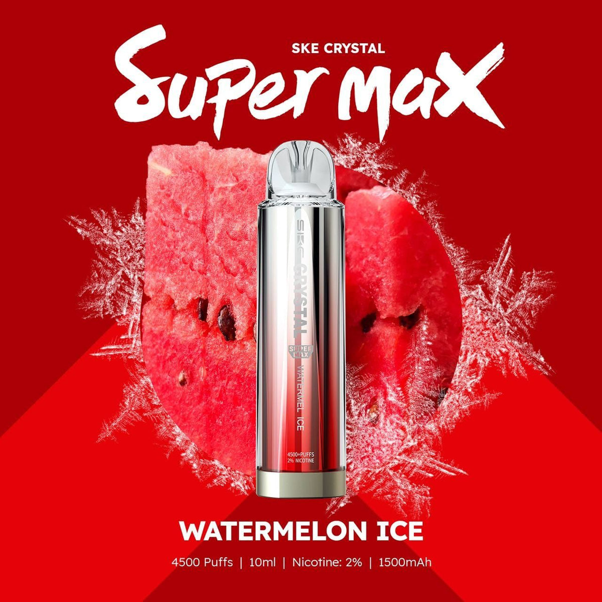 Ske Crystal Super Max 4500 Disposable Vape Puff Pod Device - Loco Vape UK