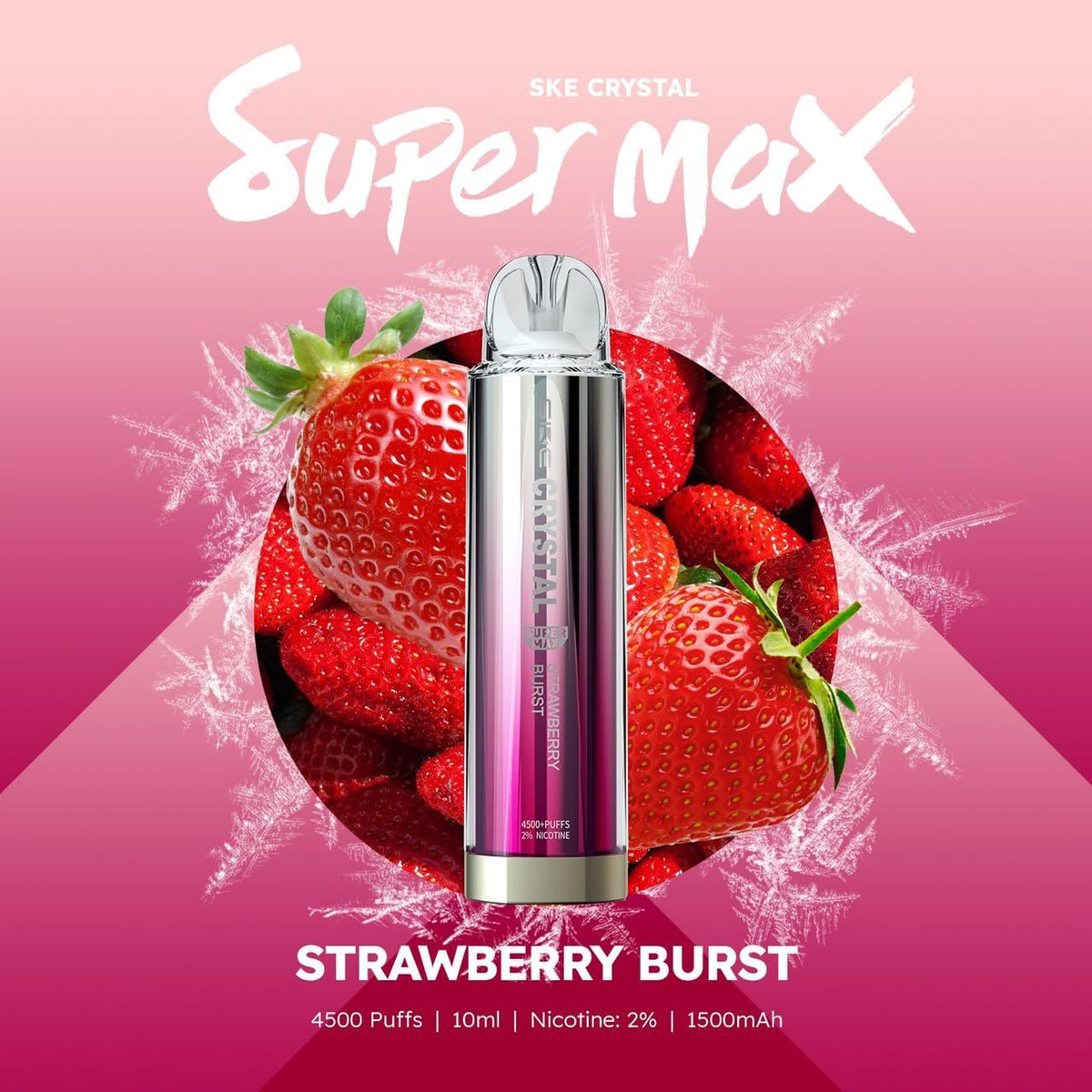 Ske Crystal Super Max 4500 Disposable Vape Puff Pod Device - Loco Vape UK