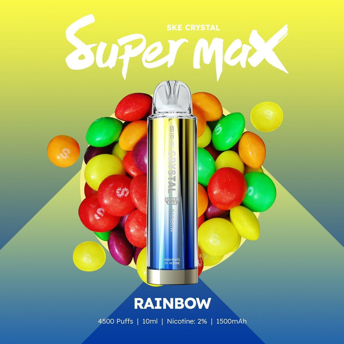 Ske Crystal Super Max 4500 Disposable Vape Puff Pod Device - Loco Vape UK