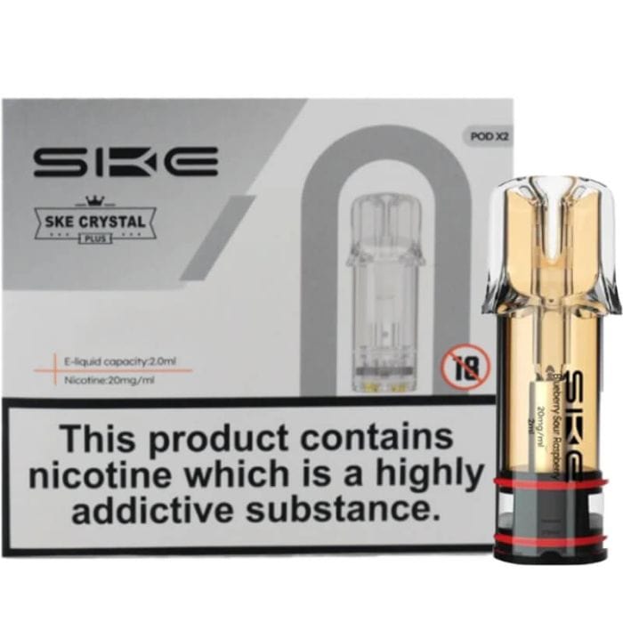 Ske Crytsal Plus Replacement Pods - Box of 10 - Loco Vape UK