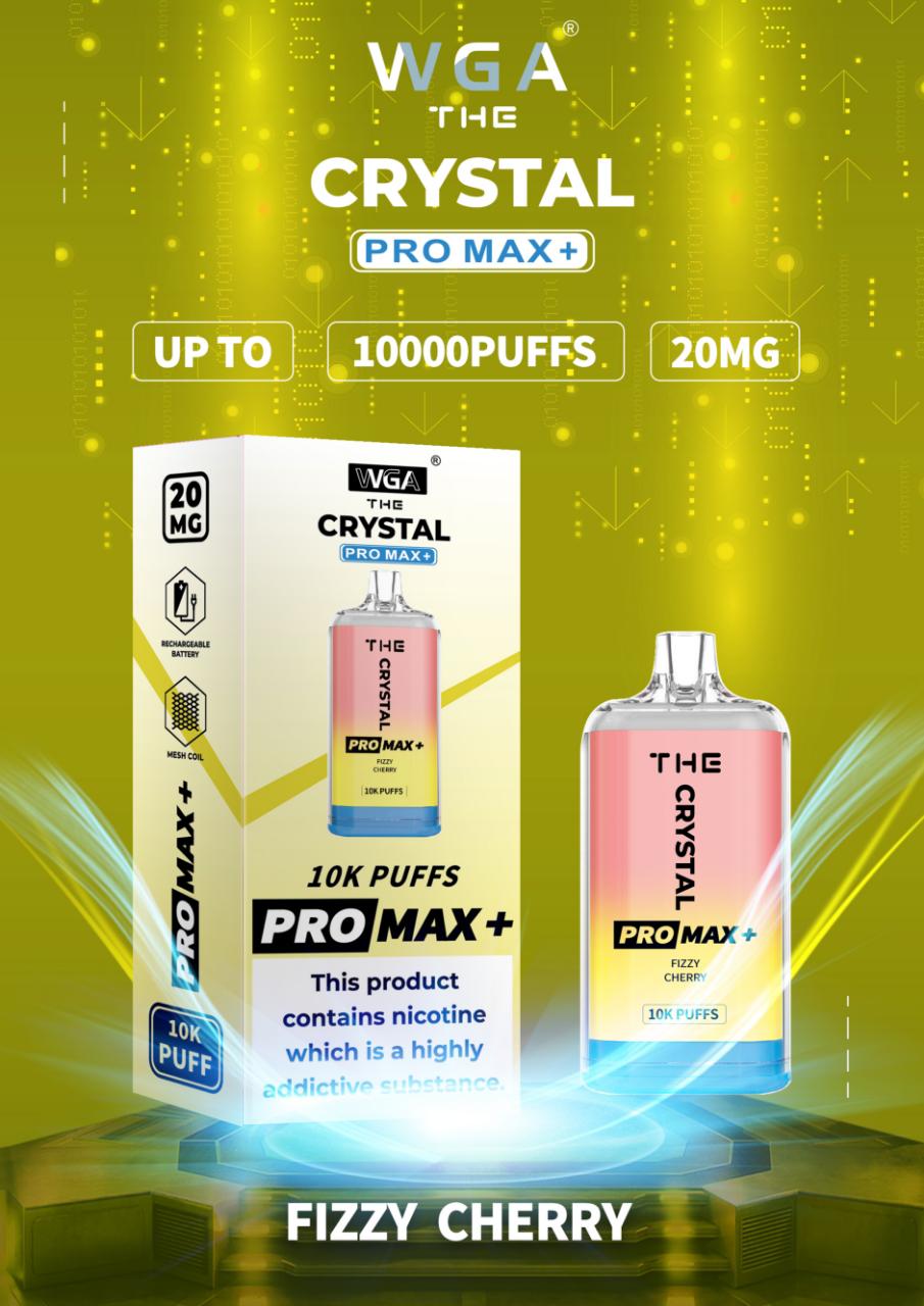 The Crystal Pro Max + 10000 Disposable Vape Puff Device - Loco Vape UK