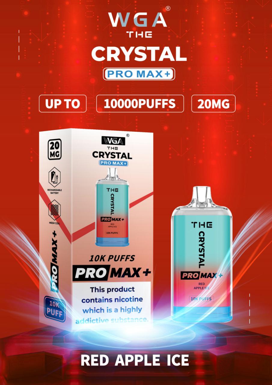 The Crystal Pro Max + 10000 Disposable Vape Puff Device - Loco Vape UK