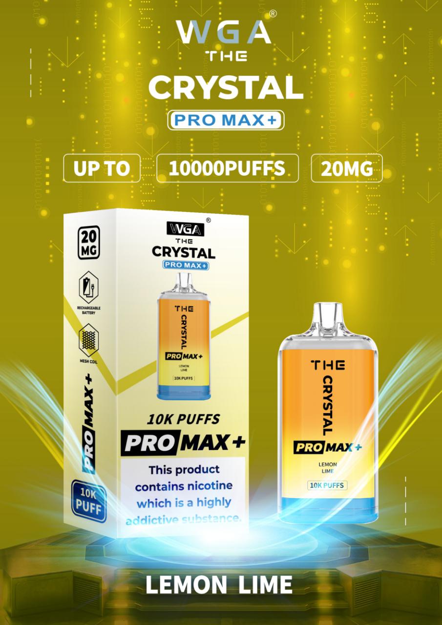 The Crystal Pro Max + 10000 Disposable Vape Puff Device - Loco Vape UK